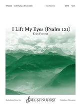 I Lift My Eyes SATB choral sheet music cover